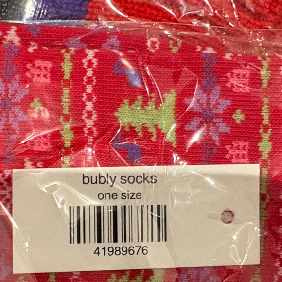 Vibrant Red and Purple Women's Winter Hat - Picture 3 of 3